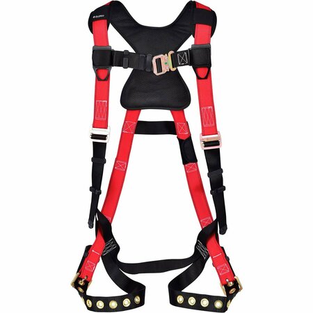 GLOBAL INDUSTRIAL Full Body Harness, S/M 761313